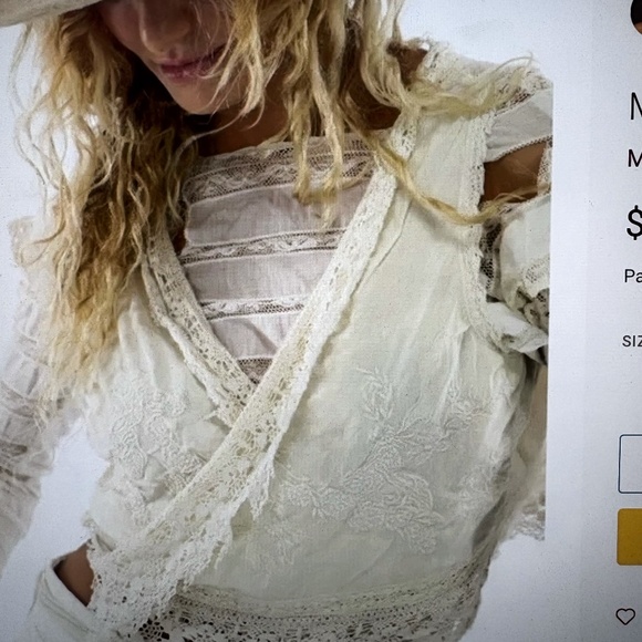 Magnolia Pearl Tops - Magnolia pearl wrap